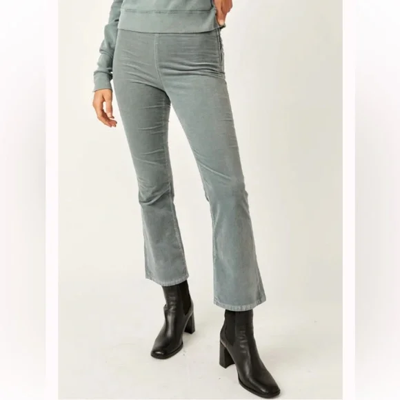 Free People In My Feelings Crop Boot Pants - Picture 2 of 7